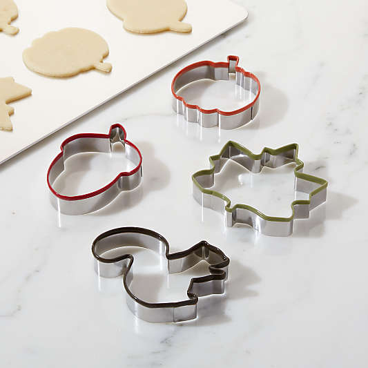 Fall Cookie Cutters, Set of 4