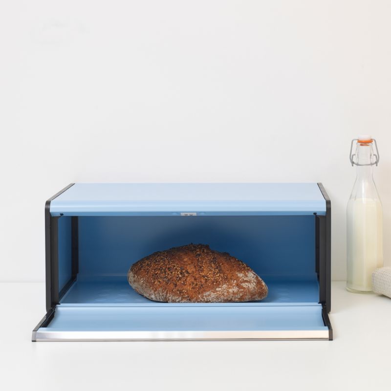 Brabantia Fall Front Bread Box, Dreamy Blue - image 1 of 7