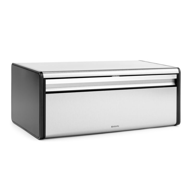 Brabantia Fall Front Bread Box, Matte Steel Fingerprint Proof - image 4 of 6