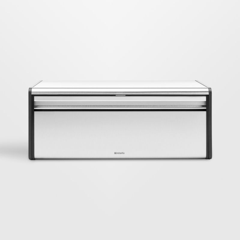 Brabantia Fall Front Bread Box, Matte Steel Fingerprint Proof - image 0 of 6