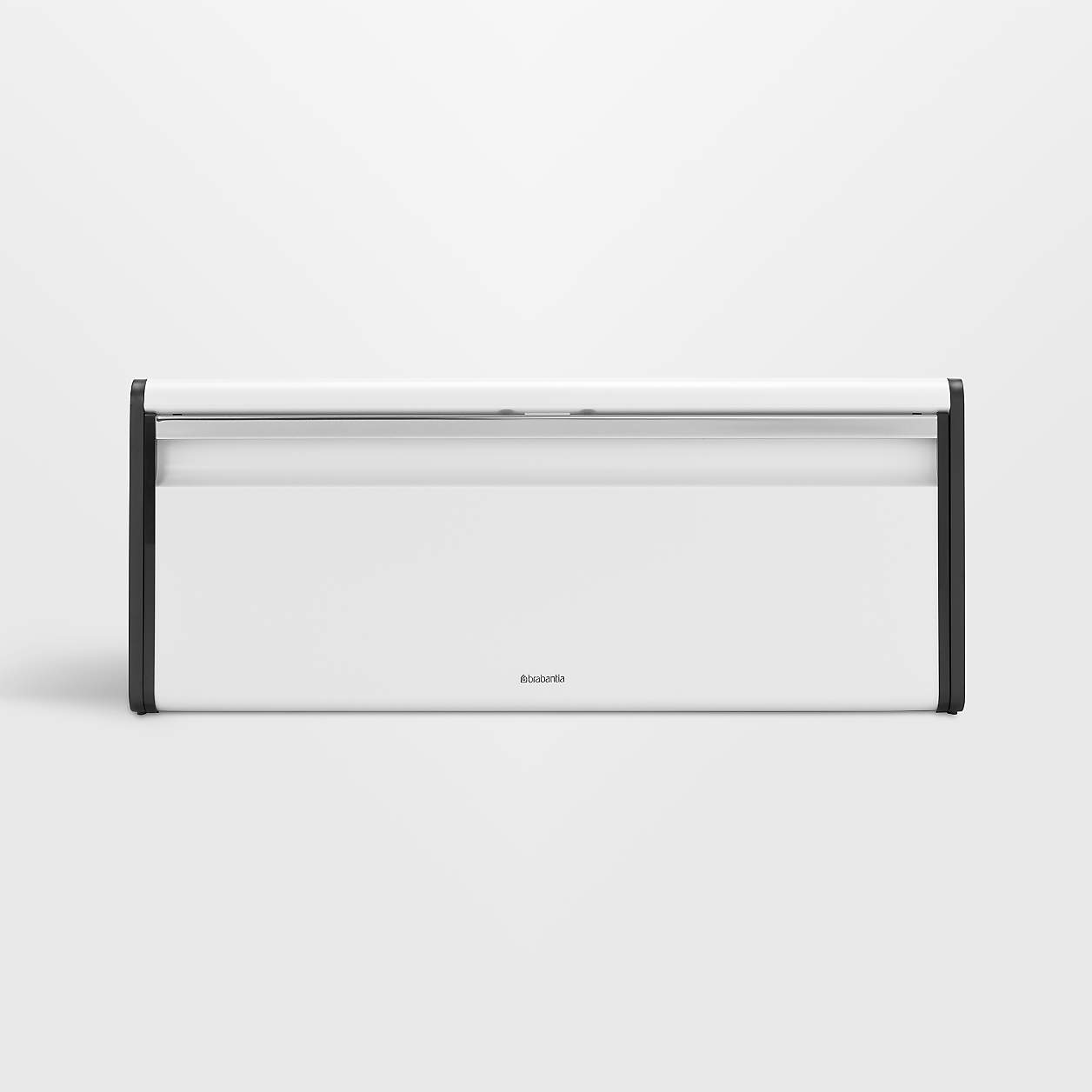 Brabantia White Fall Front Bread Box Crate & Barrel