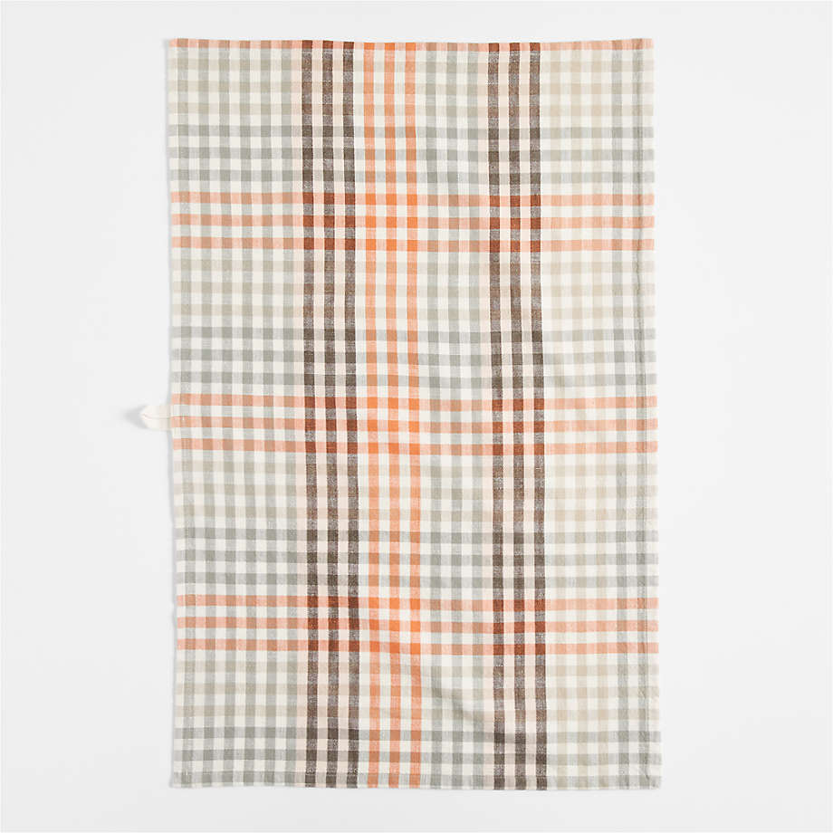 Organic Checkered Hand Towel