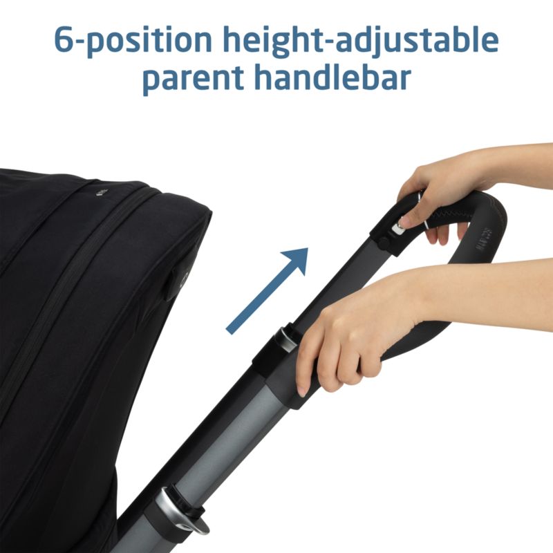 Maxi-Cosi Fame Twillic Black Modular Baby Stroller - image 10 of 12