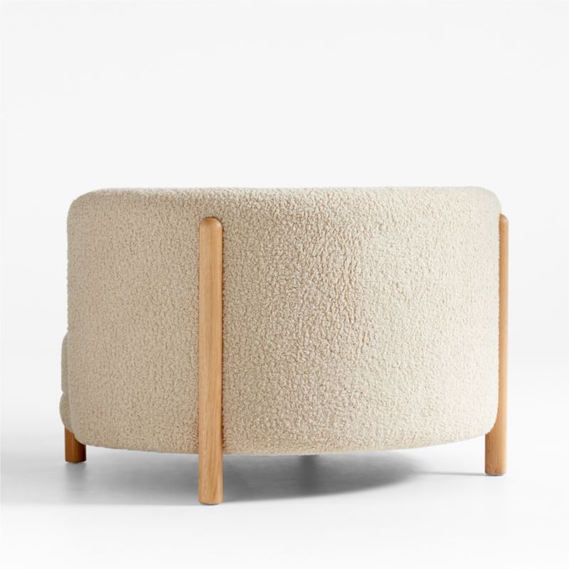 Family Oversized Sherpa Lounge Chair and a Half - image 11 of 18