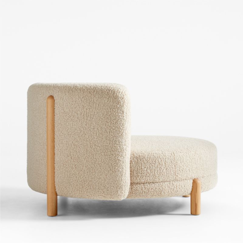 Family Oversized Sherpa Lounge Chair and a Half - image 12 of 18