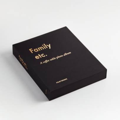 Family Etc Photo Album Book Reviews Crate And Barrel