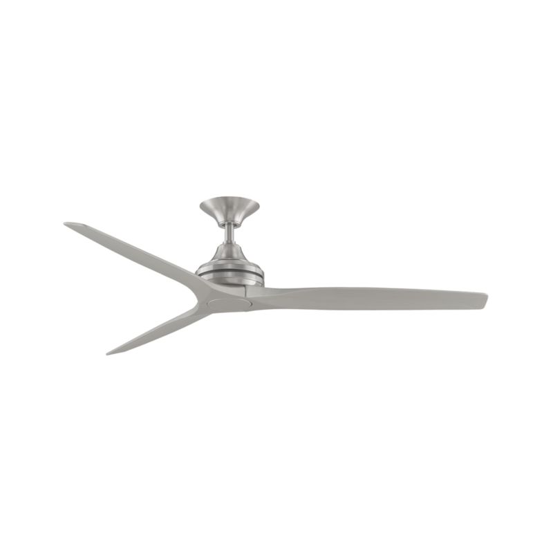 Fanimation Spitfire 60 Brushed Nickel Indoor/Outdoor Ceiling Fan - image 0 of 1