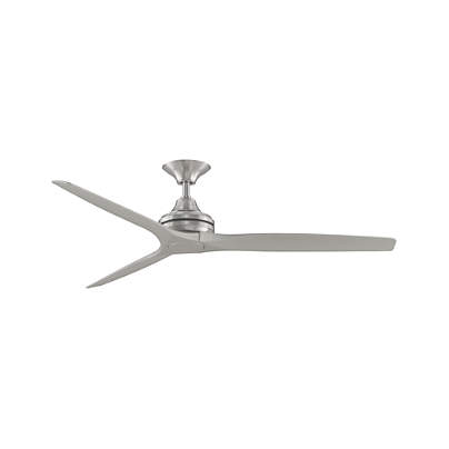 Fanimation Spitfire 60 Brushed Nickel Indoor/Outdoor Ceiling Fan