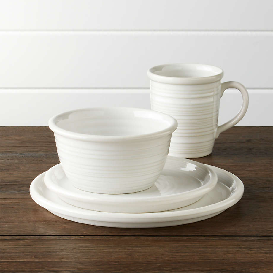 Farmhouse White Dinner Plate + Reviews