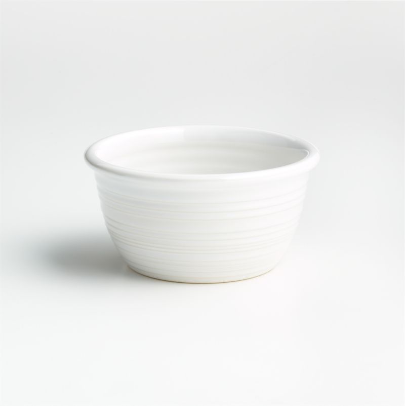 Farmhouse White Cereal Bowls, Set of 4