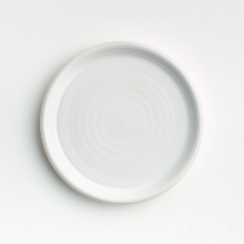 Farmhouse White Salad Plates, Set of 4