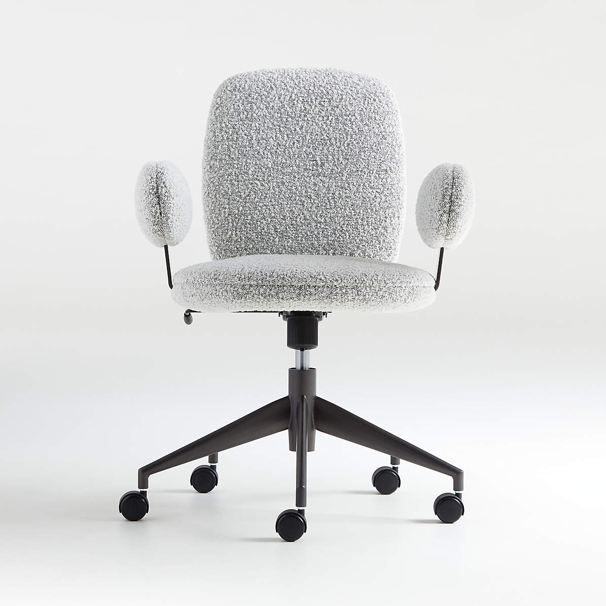 Faro Grey Office Chair Crate Barrel, Crate And Barrel White Desk Chair