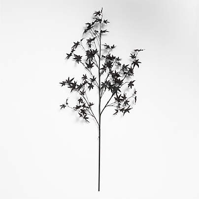Faux Black Maple Stem 66"