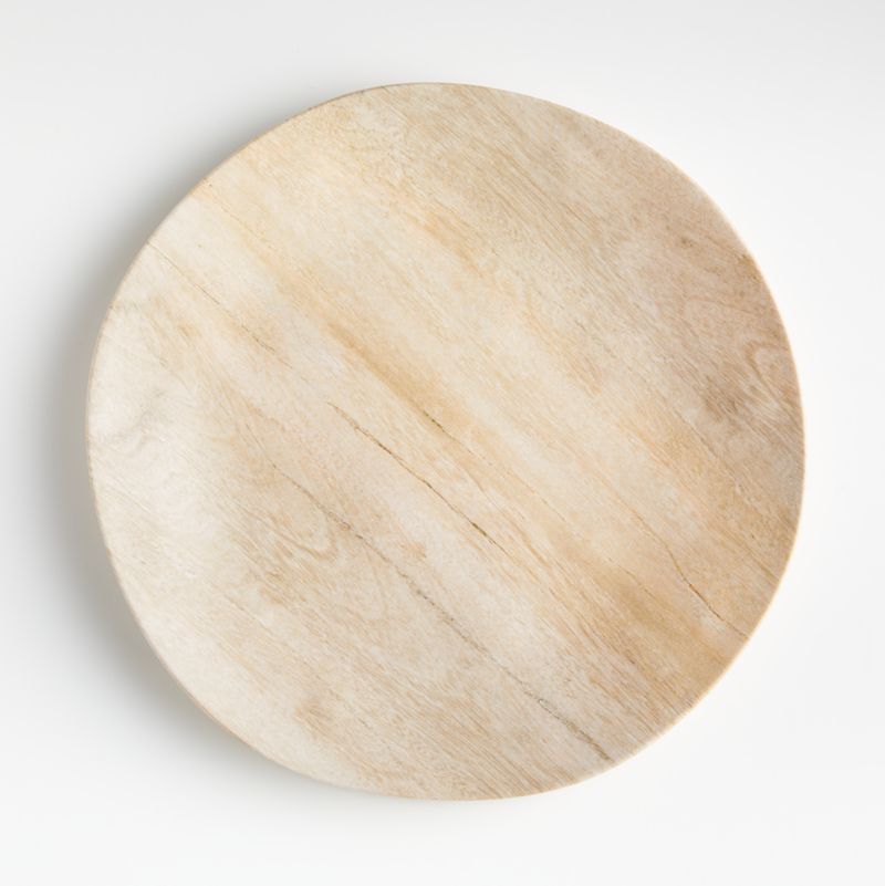 Faux Bois Melamine Dinner Plate - image 0 of 9