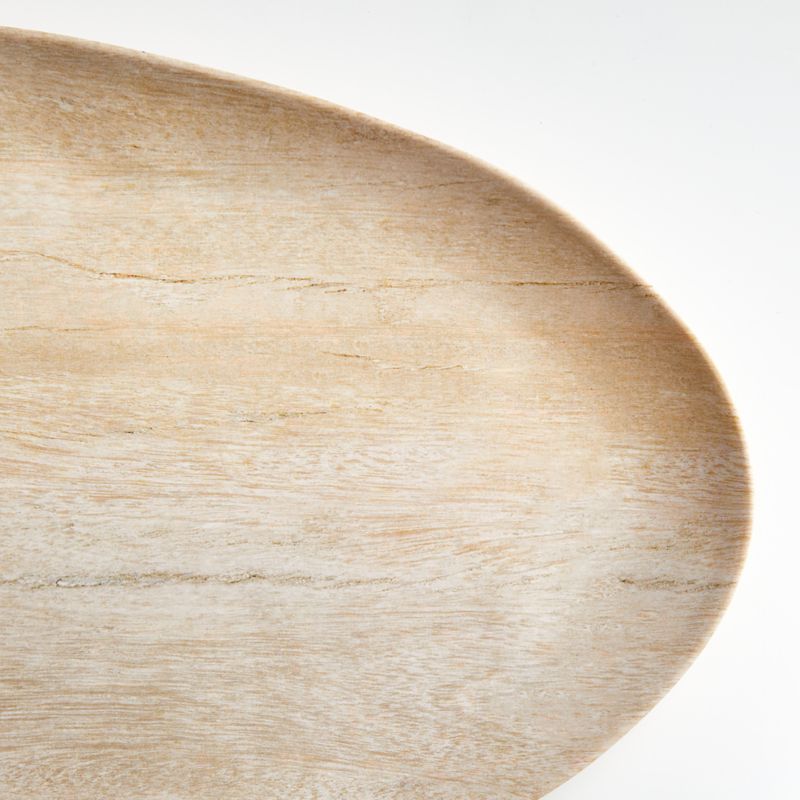 Faux Bois Melamine Platter