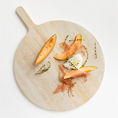 View Round Faux Bois Melamine Serving Board details