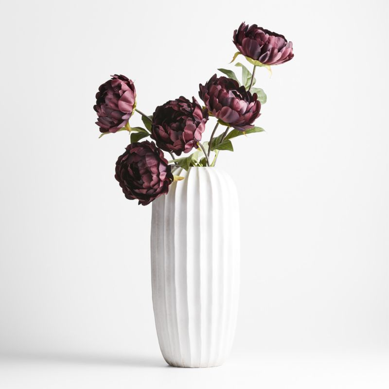 Faux Burgundy Peony Bunch - image 4 of 5