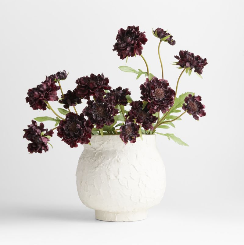 Faux Burgundy Scabiosa Stem - image 1 of 5