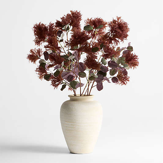 Faux Flowering Smokebush Stem 44"