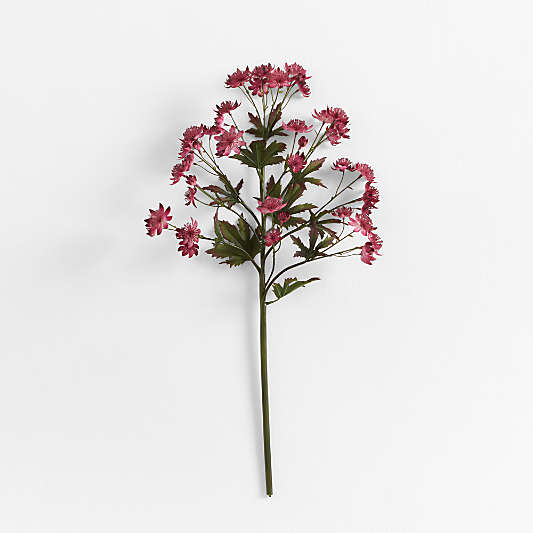 Faux Herb Flower Spray 24"