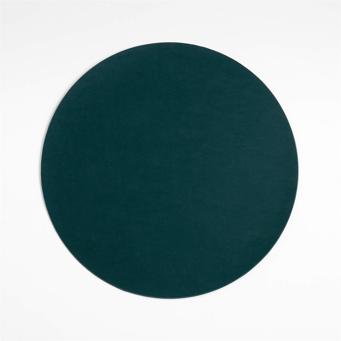 https://cb.scene7.com/is/image/Crate/FauxLthrRndPlcmtGreenSSF23/$web_pdp_main_carousel_zoom_med$/230808155027/faux-leather-round-placemat-gree.jpg