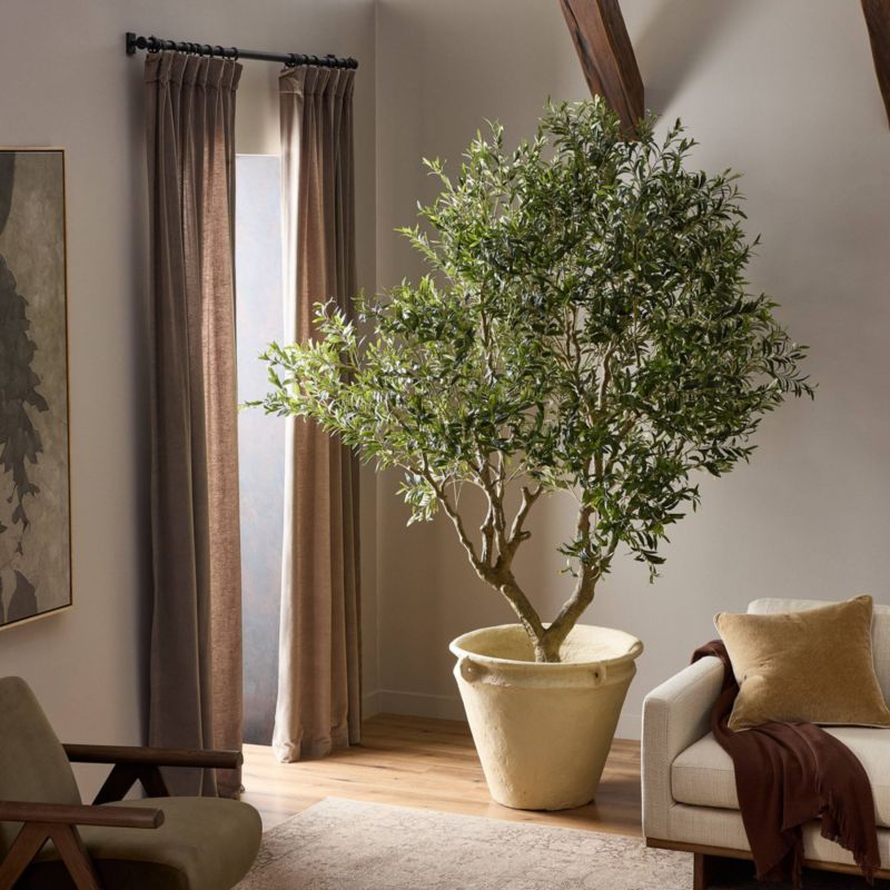 Faux Wide Olive Tree 8' - image 6 of 7