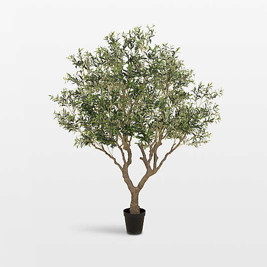 Faux Wide Olive Tree 8'