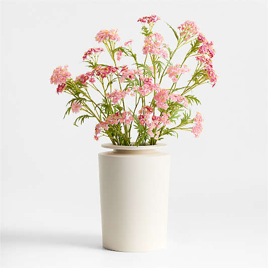 Faux Pink Cow Parsley Stem 43"