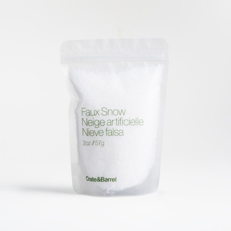 Faux Snow Bag - image 0 of 6