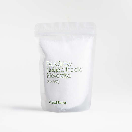 Faux Snow Bag