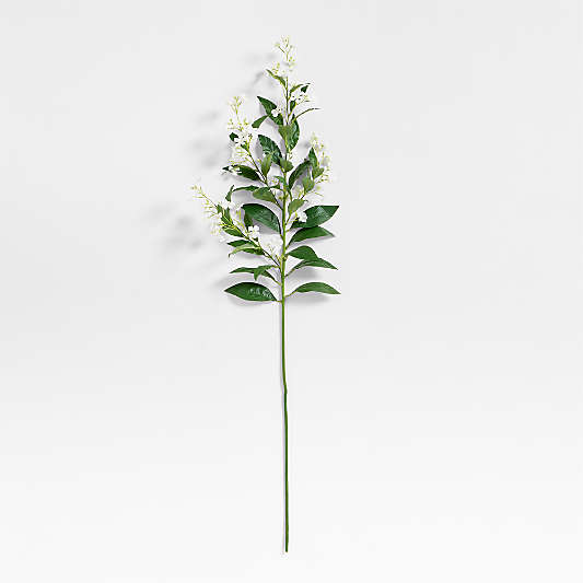 Faux White Cardamine Stem 49"