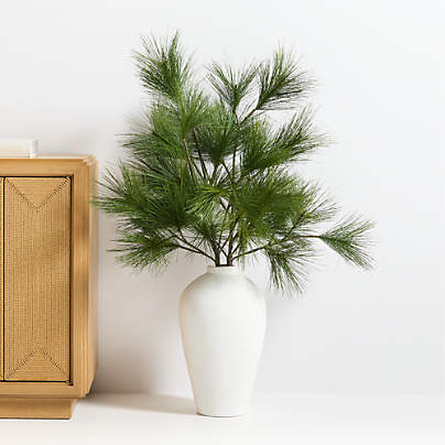 Faux White Pine Branch 48"