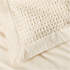 Organic Cotton Waffle Sage Shadow Green King Duvet Cover
