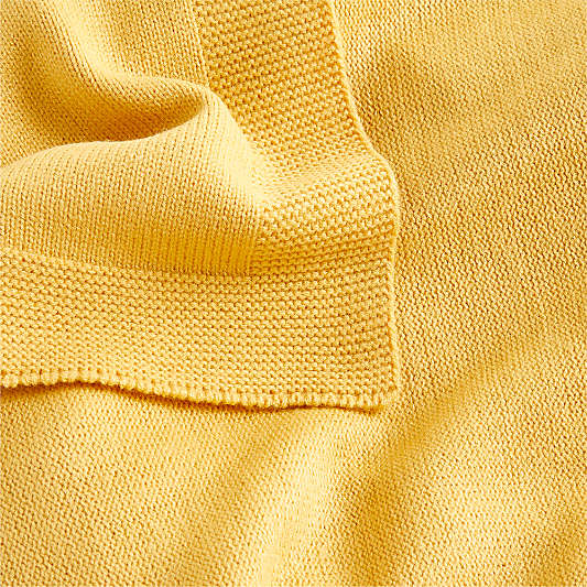 Fayola Yellow Baby Stroller Blanket