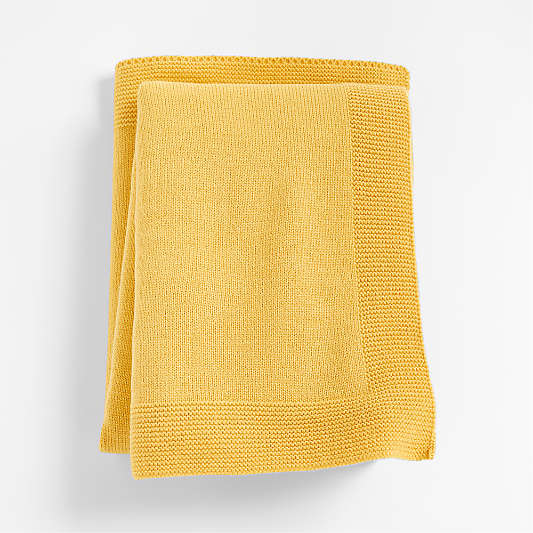 Fayola Yellow Baby Stroller Blanket