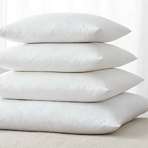 Feather Pillow Insert, Pillows, Pillow, Pillow Inserts, Throw Pillows, 18x18,  16x16, 16x24, 16x26 Lumbar Pillow Insert 