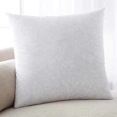 Down filled store throw pillow inserts