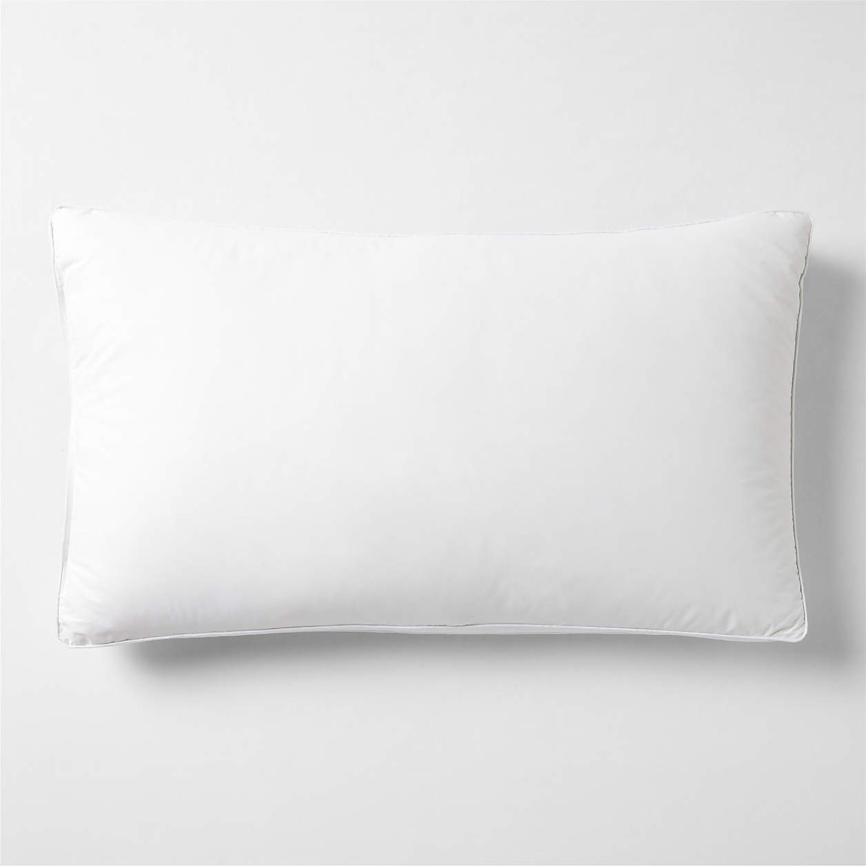 Feather-Down Side Sleeper King Pillow | Crate & Barrel
