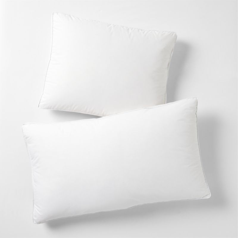 Feather-Down Side Sleeper Standard Pillow