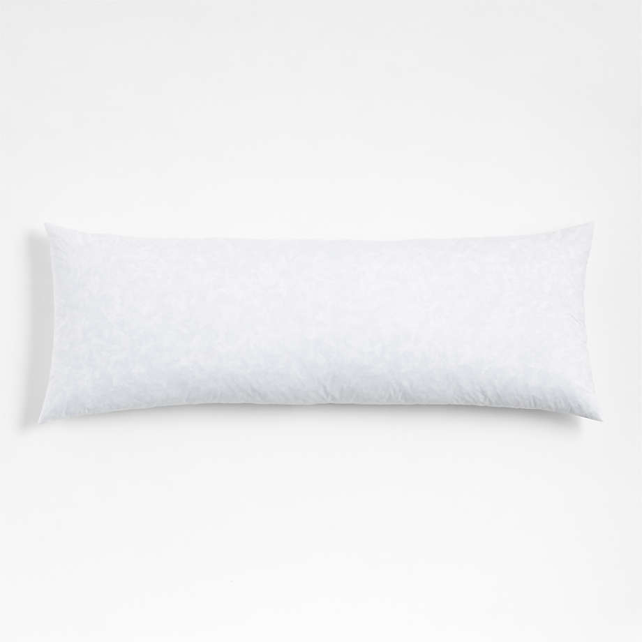 Feather Rectangular Pillow Inserts | Crate & Barrel