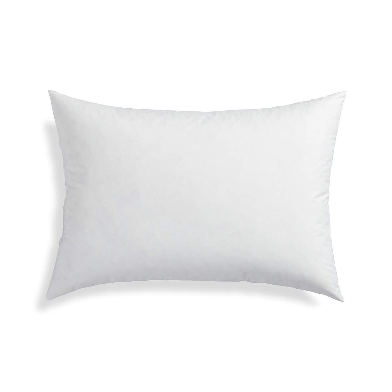 Down-Alternative Rectangular Pillow Inserts | Crate & Barrel