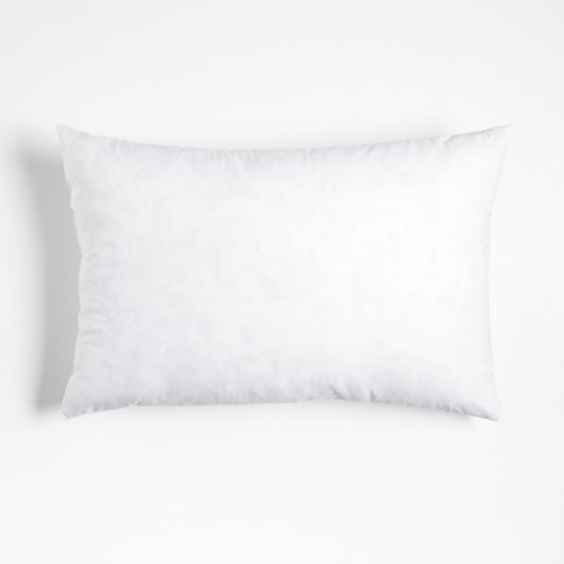 Feather-Down Fill 24x16 Pillow Insert + Reviews