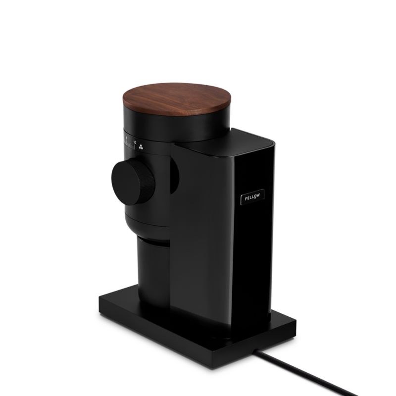 Fellow Opus Gen 2 Conical Burr Grinder in Matte Black with Walnut Accents - image 3 of 8