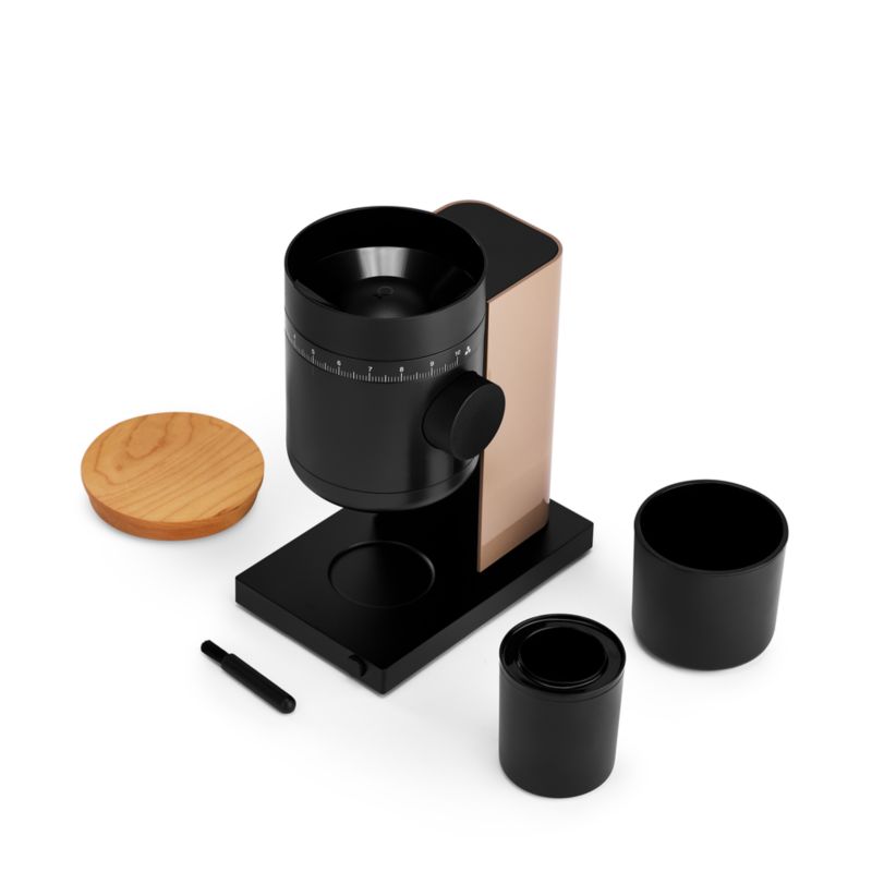 Fellow Opus Gen 2 Conical Burr Grinder in Malted Chocolate with Maple Accents - image 7 of 8