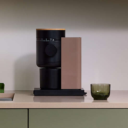Fellow Opus 2 Conical Burr Grinder in Malted Chocolate with Maple Accents