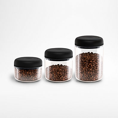 View Fellow Atmos Vacuum Cannister 3-Pack in Clear Glass details