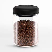 Fellow Atmos Large Vacuum Canister in Clear Glass + Reviews | Crate & Barrel