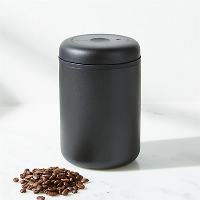 View Fellow Atmos Large Vacuum Canister in Matte Black details