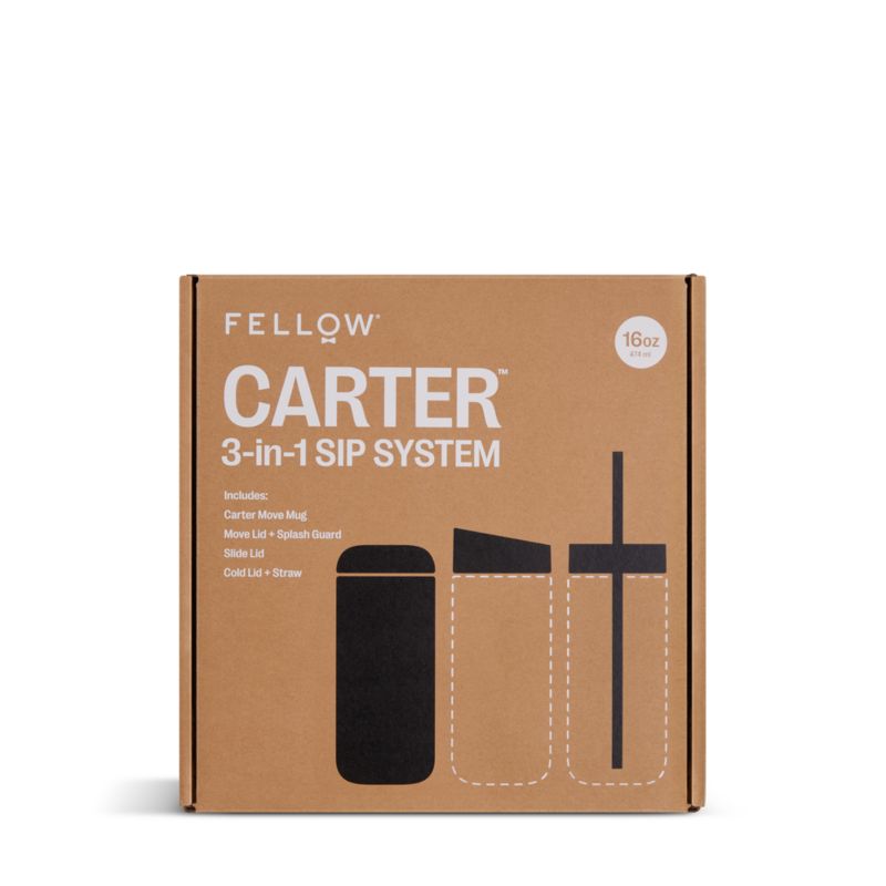 Fellow 16 Oz. Matte Carter Cold Tumbler Bundle