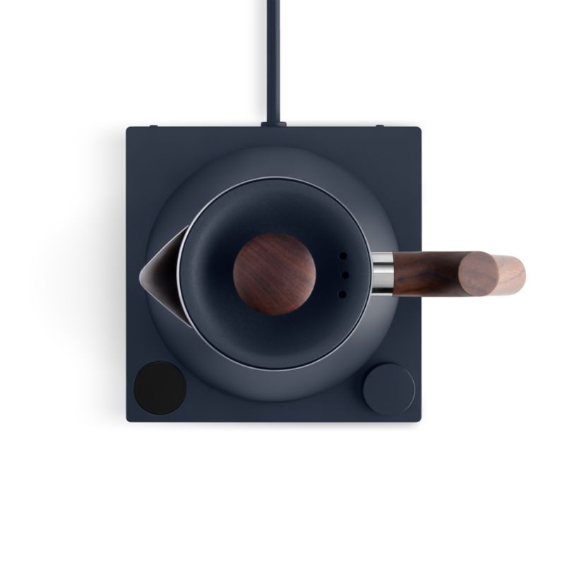 Fellow Corvo EKG Electric Tea Kettle in Stone Blue with Walnut Accents - image 7 of 9